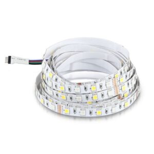 Strip LED 5050 IP20 60 Led/mt 10,8w/mt RGB+4000k